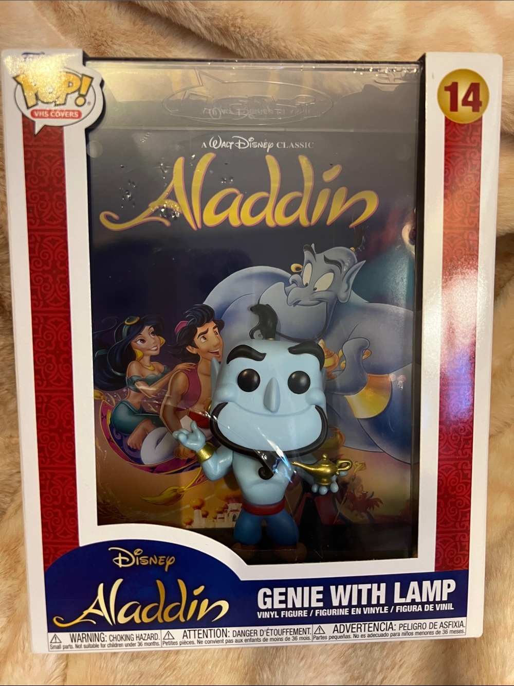 Funko Genie with Lamp Pop! Figure - Blue and Gold Accents